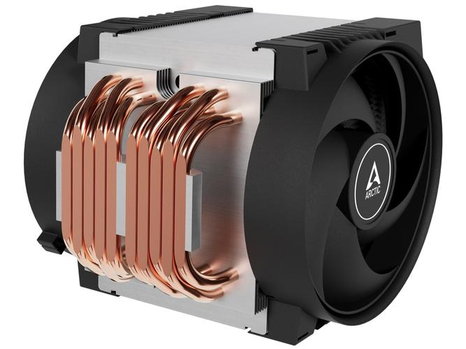 Coolserver P46散热器侧面安装视角