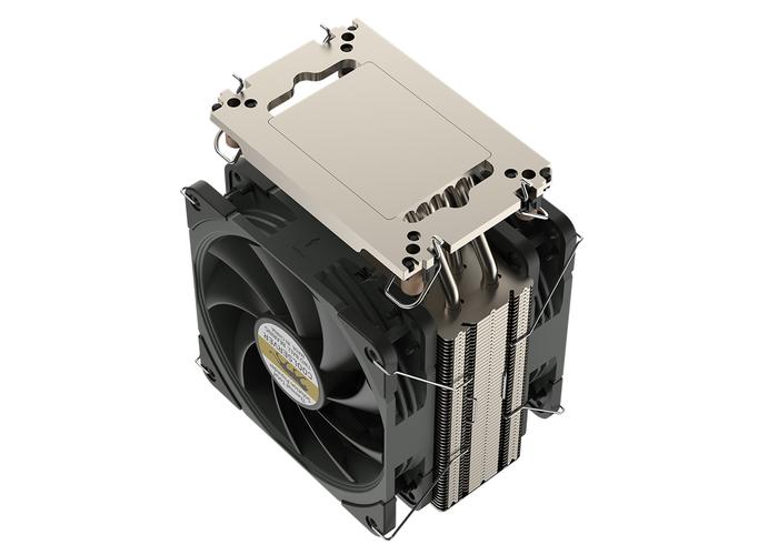 Coolserver P46热管与散热片结构