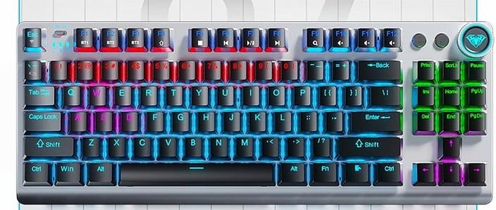 Close up of a person typing on a keyboard