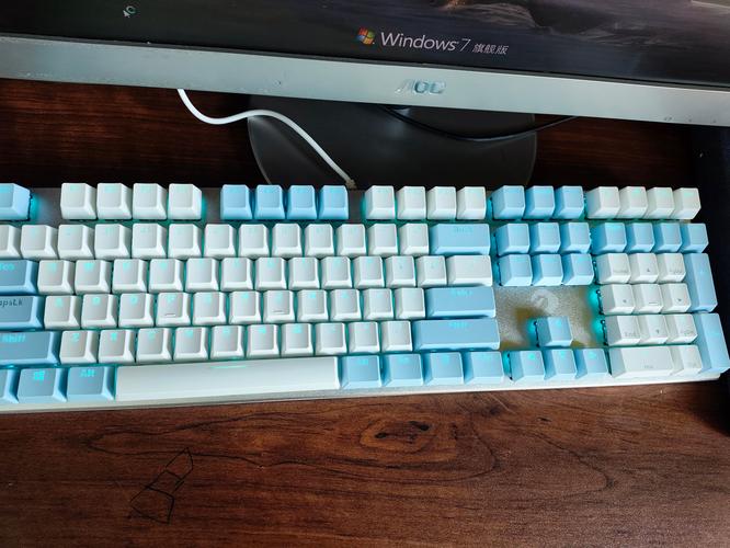 Minimalist keyboard setup low power