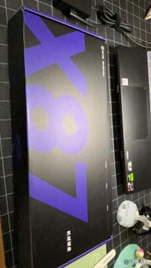 Detailed view of slim keyboard keys and layout