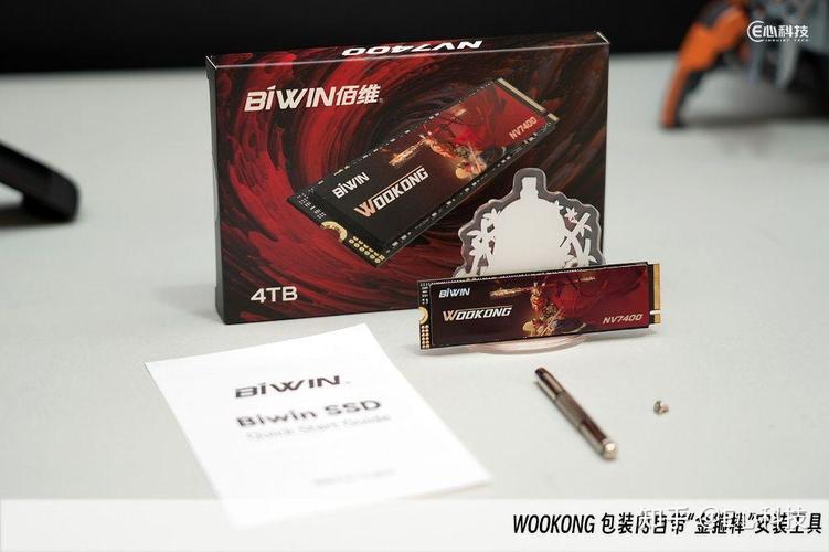 High-tech SSD speed test visualization