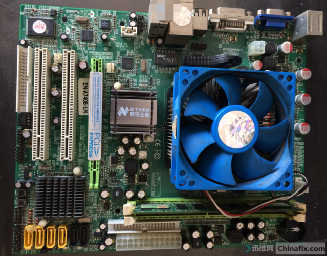 Benchmark charts on screen