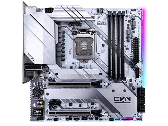 Red and black gaming PC tower assembly