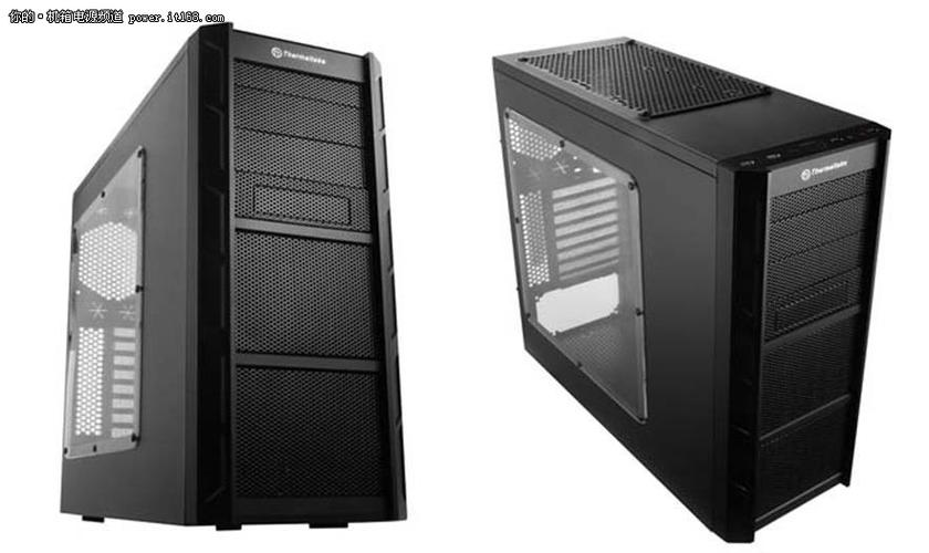 High-performance PC components in mid-tower case