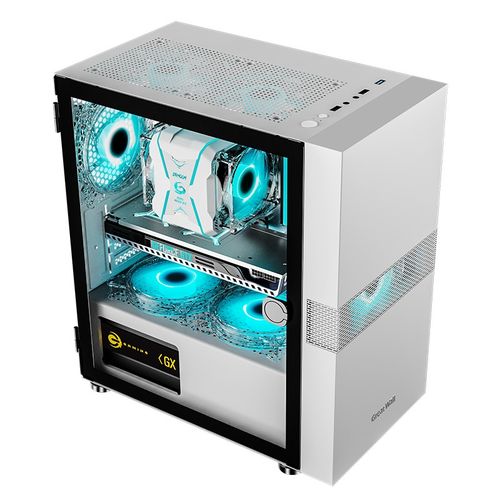 电脑机箱内部散热风道展示