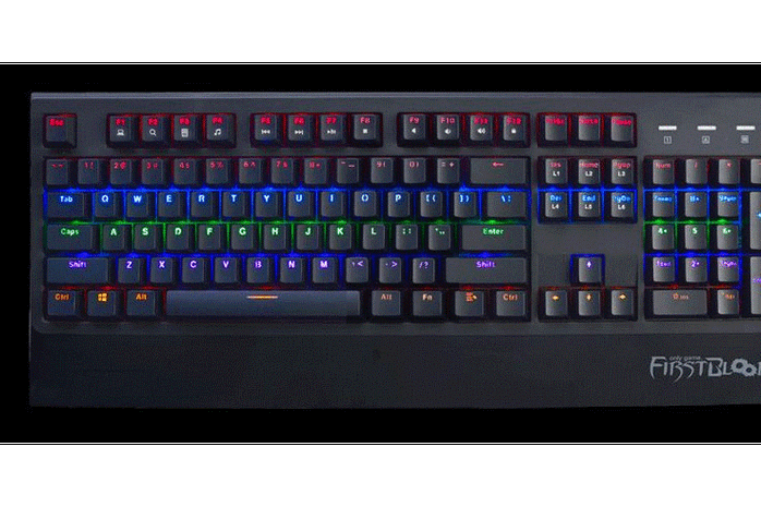 RK 光影机械键盘规格参数细节图