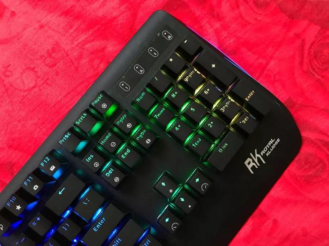 RK 光影机械键盘游戏性能输入场景