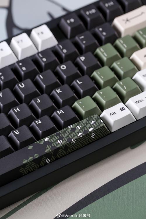 Modern keyboard with wireless connectivity icons