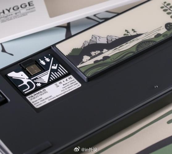 Cozy workspace with high-end keyboard