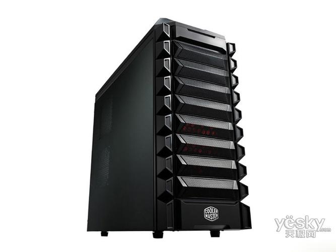 电脑硬件安装在全塔机箱内部