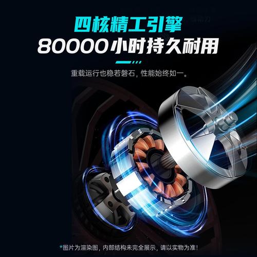 白色PC风扇规格细节展示