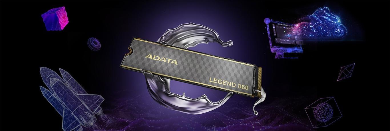 High-tech SSD circuit board details