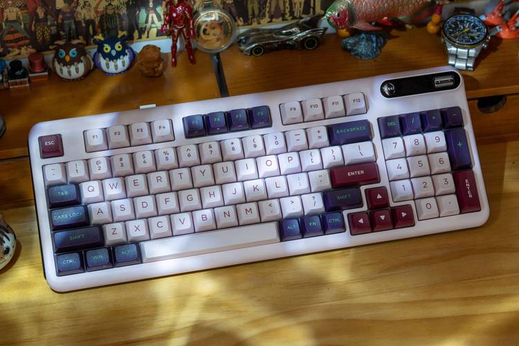 RGB lit mechanical keyboard performance