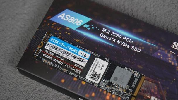 Disassembled SSD showing NAND chips and PCB