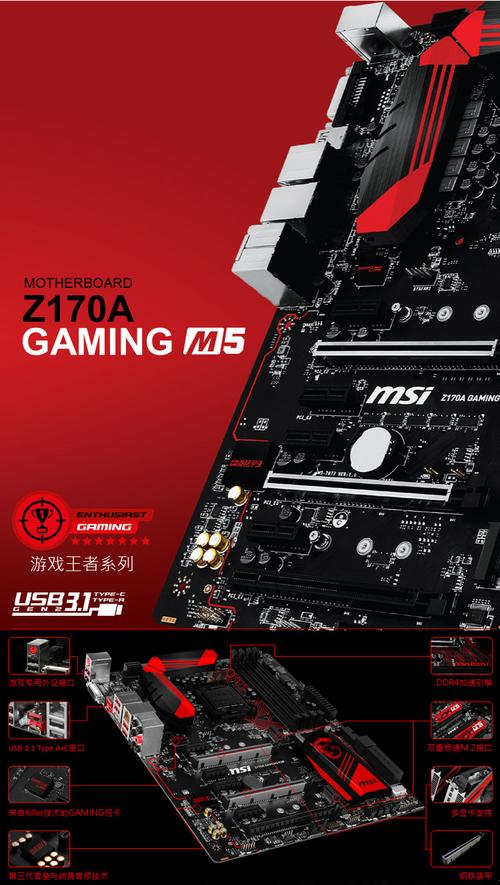 Motherboard chipset and components layout