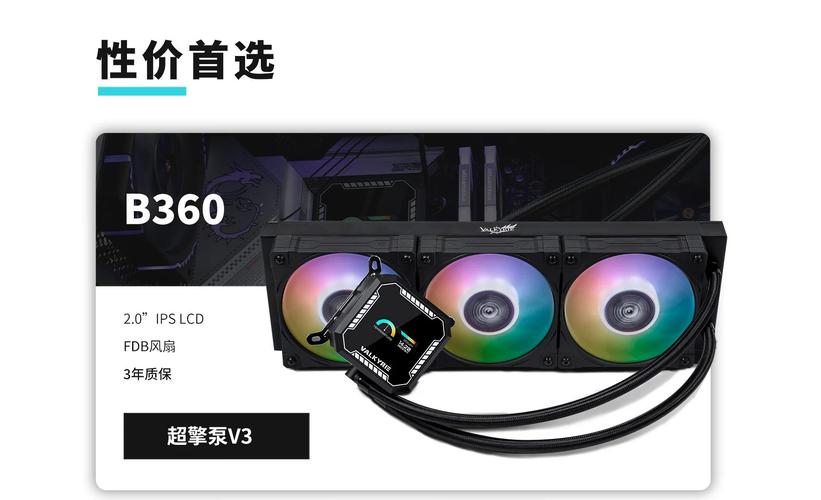 AIO liquid cooling fans in PC setup