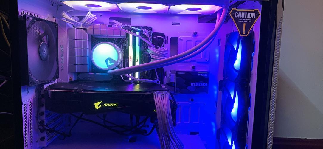 Stylish AIO cooler hardware showcase