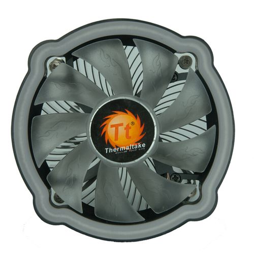 Detailed view of CPU cooler fan and heatsink specs
