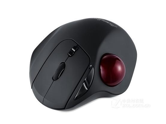 Mouse with battery compartment open