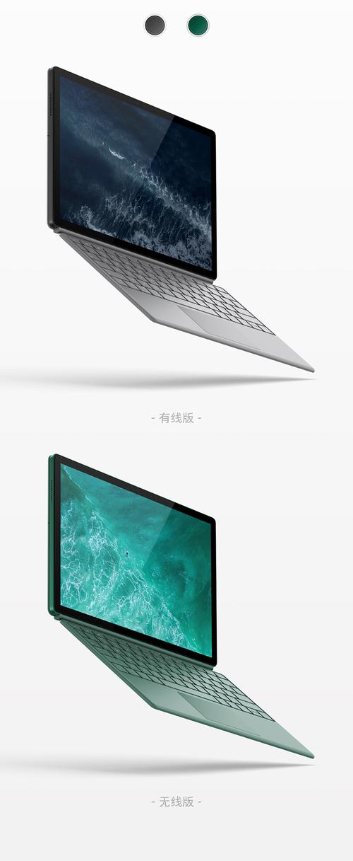 High-resolution portable display close-up