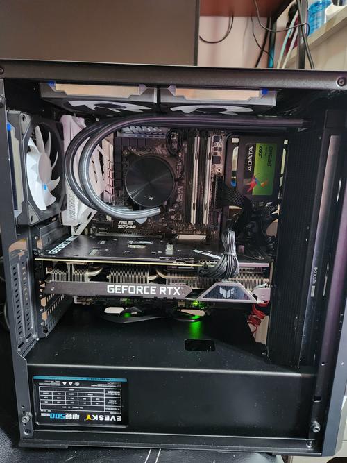 Vertical GPU mount in PC case