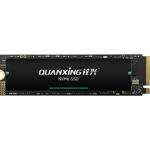 Electronic circuit board with SSD components