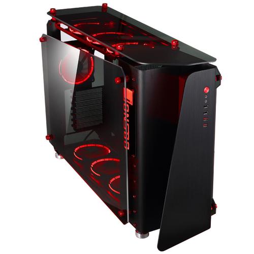 乔思伯 MOD1-MINI：创意开放式 ITX 机箱，炫酷灯光与强劲水冷支持