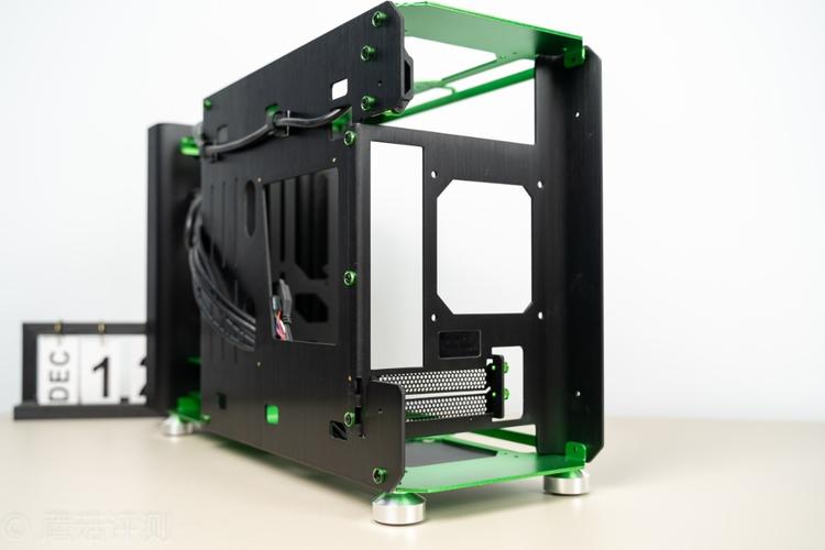 Stylish gaming setup with illuminated case