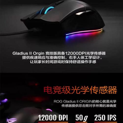 电竞玩家使用游戏鼠标竞技场景