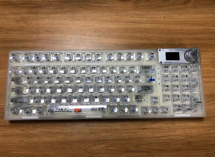 机械键盘打字性能桌面实拍