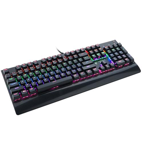 全尺寸机械键盘RGB背光点亮效果