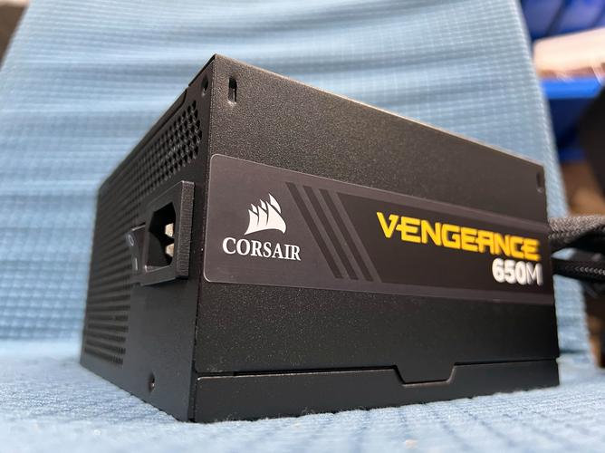 Assembled PC hardware with power supply