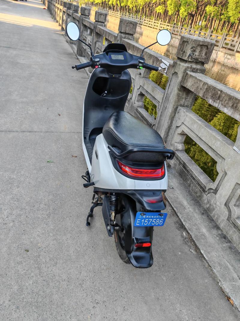 Minimal desk setup featuring low-power display