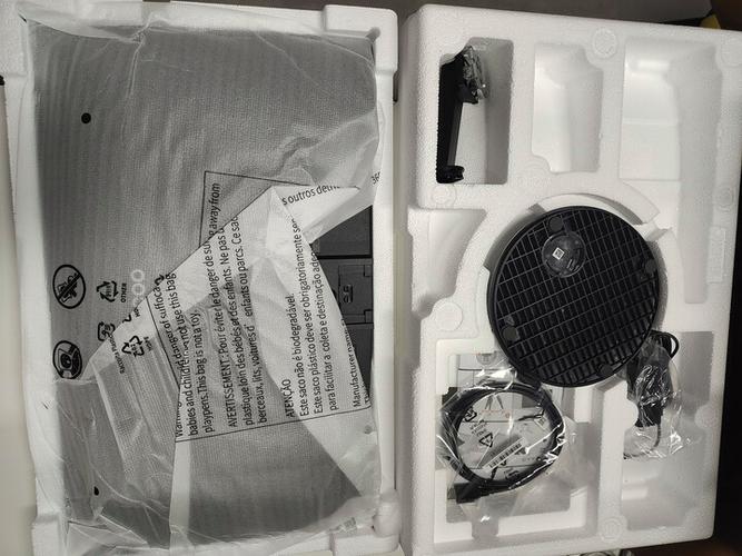 Computer monitor back view ventilation