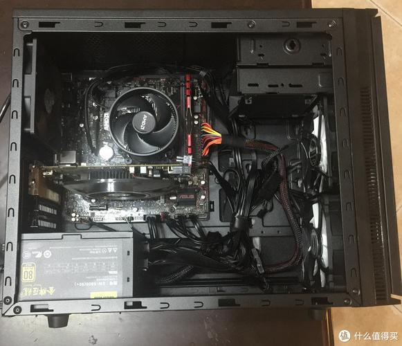 Hardware components in computer chassis