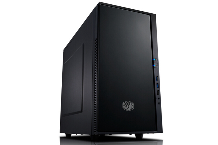 Silent PC chassis side panel with damping