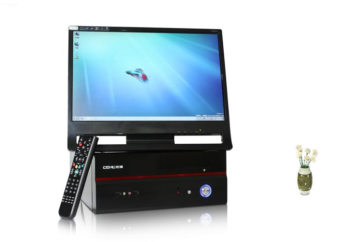 Home theater PC setup with media playback