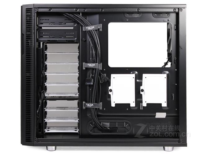Assembled PC system in silent case