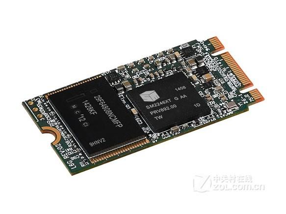 Solid state drive components detailed view