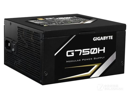 电脑硬件电源模块特写