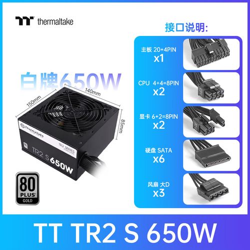 Tt 钢影 GT 750W 金牌ATX 3.1电源深度评测：性价比未来-proof之选