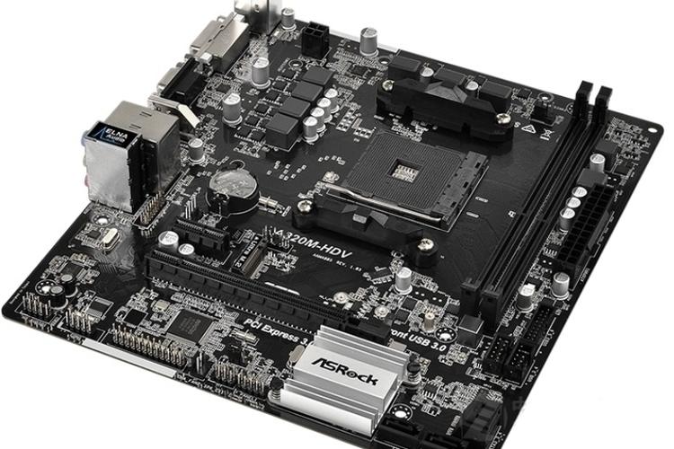 Heatsink and cooling solution on motherboard