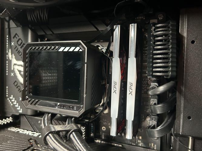 Technical view of computer memory modules