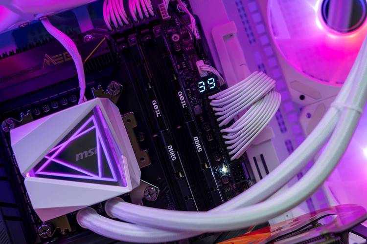 PC hardware performance testing setup