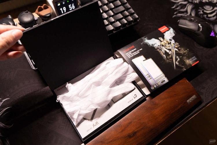 Performance graphs and benchmarks on computer screen