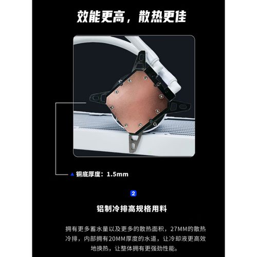 Triple fan 360mm PC liquid cooling radiator