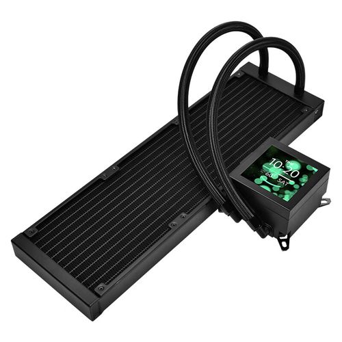 Thermal imaging of computer hardware cooling