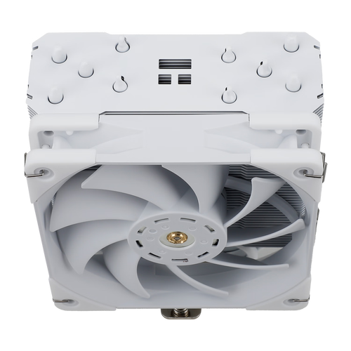 Elegant white PC hardware components