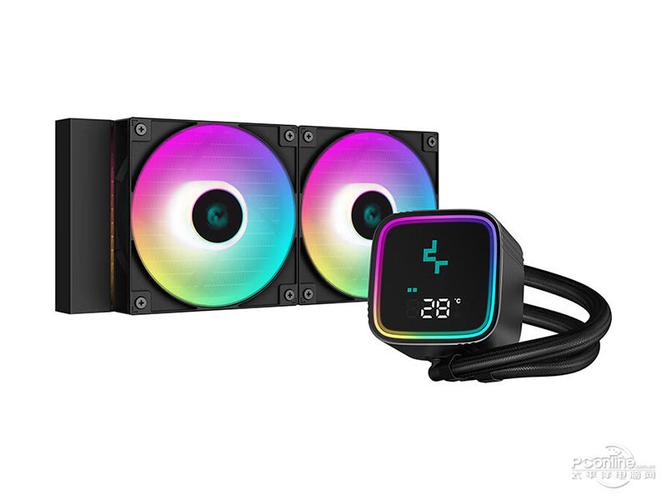 水冷散热器冷排与风扇细节